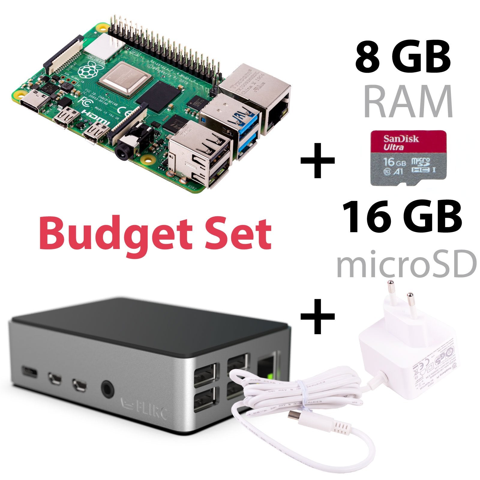 Raspberry Pi 4B 8GB - nur Raspberry Pi 4 Platine / Raspberry Pi 4 / 8 GB /  ohne Netzteil und Gehäuse