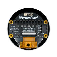 HyperPixel 2.1 Round - Hi-Res Display for Raspberry Pi