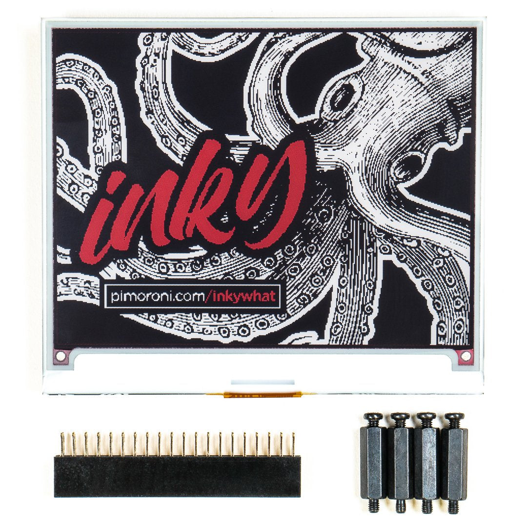 Inky wHAT (ePaper/eInk/EPD) - Yellow / Gelb