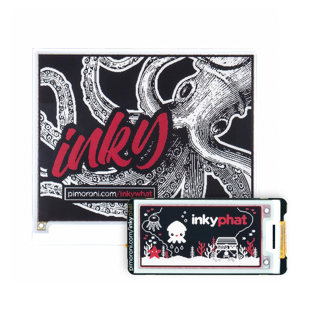 Inky wHAT (ePaper/eInk/EPD) - Yellow / Gelb