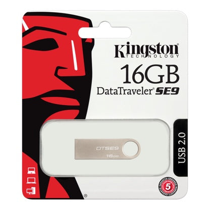 Kingston DataTraveler SE9 USB-Stick 32 GB mit Schlüsselring und Metallgehäuse