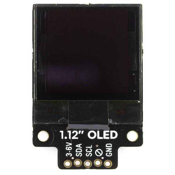 1.12" Mono OLED (128x128, white/black) Breakout – I2C