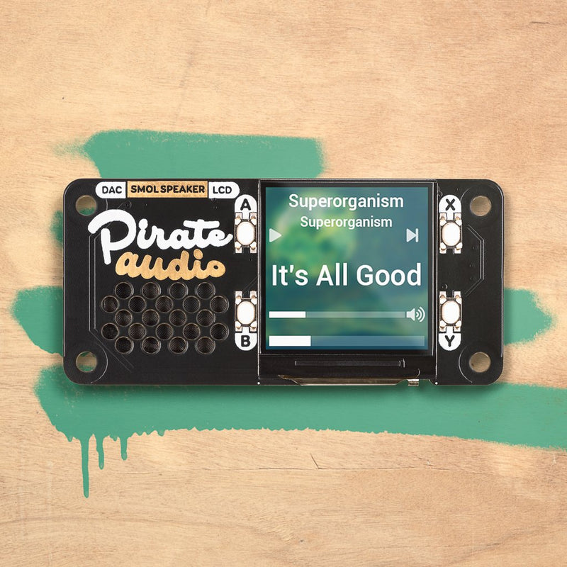 Pirate Audio: Speaker for Raspberry Pi (Audio Lautsprecher HAT)