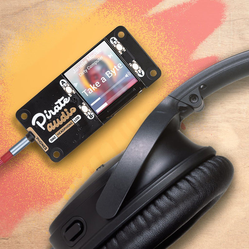 Pirate Audio Headphone Amp für Raspberry Pi (Kopfhörer Audioverstärker HAT)