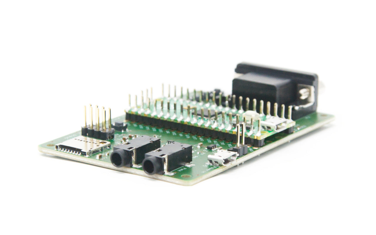 Raspberry Pi Pico VGA Audio SD Expansion Board