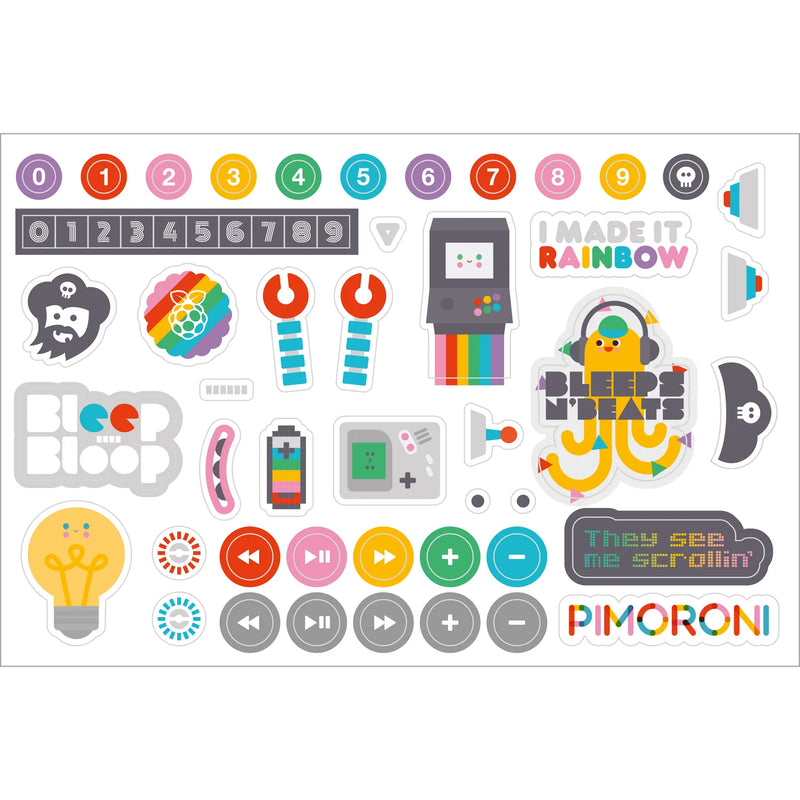 Pimoroni Super Sticker Selection