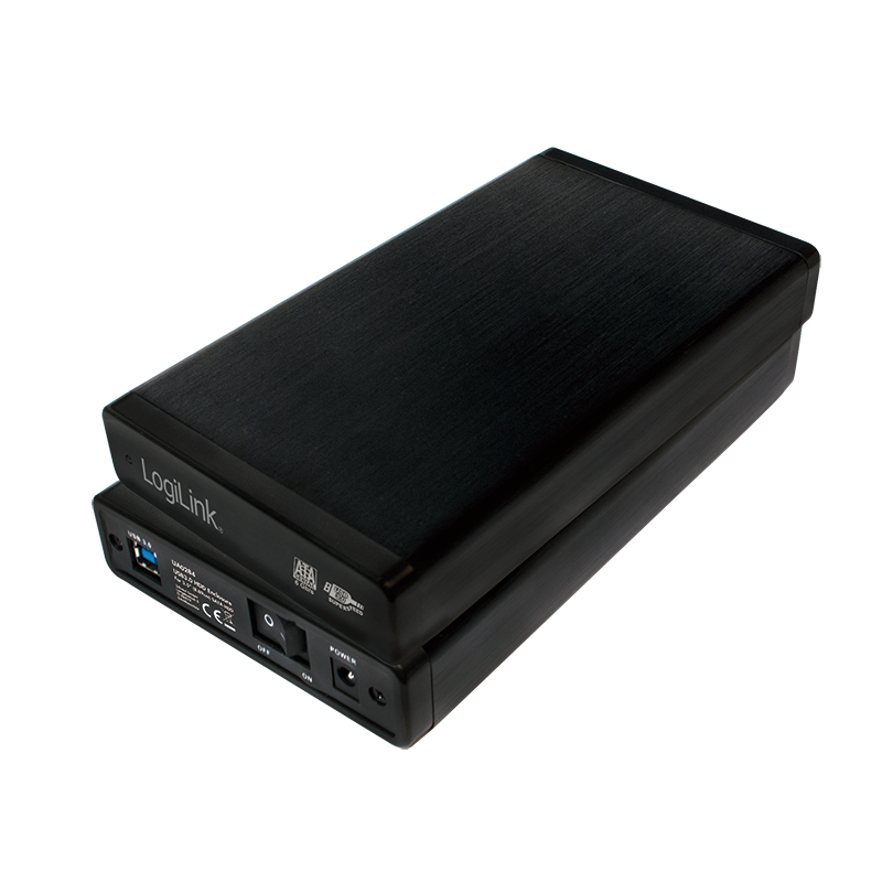 USB 3 auf SATA Gehäuse für 3.5'' Festplatten (für NAS)